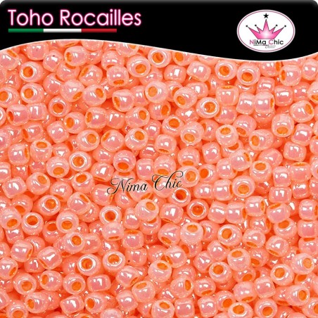 10 gr TOHO ROCAILLES 8/0 ceylon peach blush