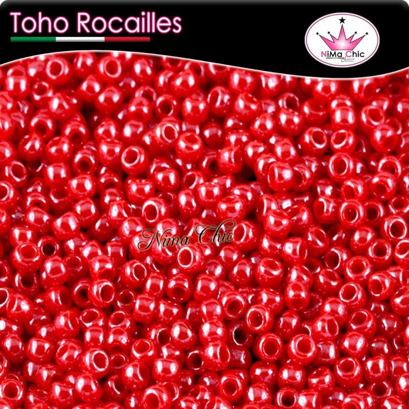 10 gr TOHO ROCAILLES 8/0 opaque cherry