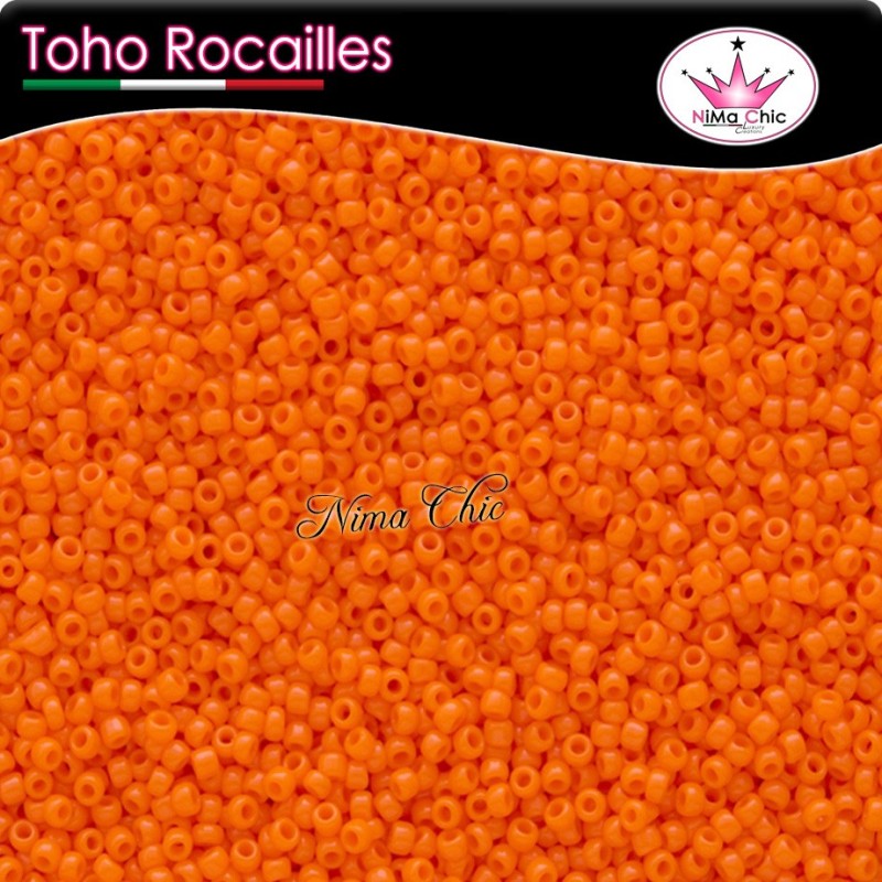 10 gr TOHO ROCAILLES 8/0 Opaque orange