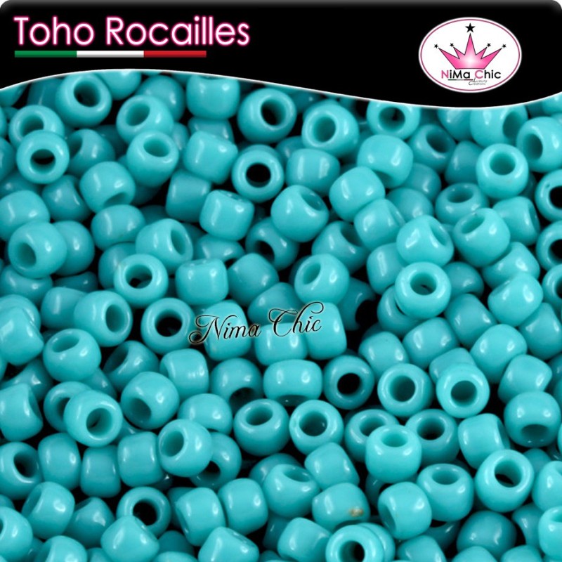 10 gr TOHO ROCAILLES 8/0 Opaque turquoise