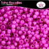 10 gr TOHO ROCAILLES 8/0 Silver lined milky hot pink