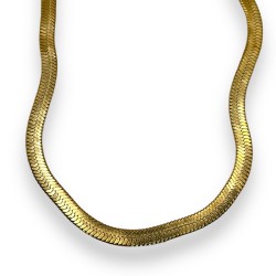 Collana Snake gold big