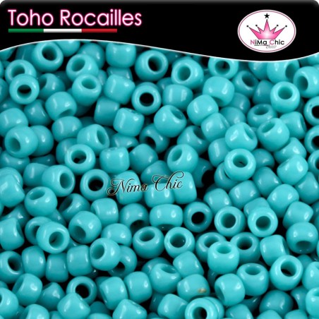 10 gr TOHO ROCAILLES 11/0  Opaque turquoise