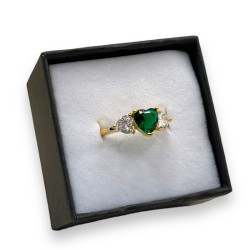 Anello Emerald gold