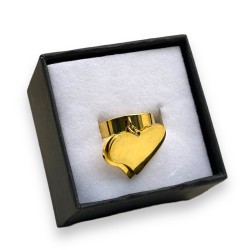 Anello Charms Heart gold