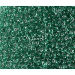 10gr SUPERDUO perline di conteria 2,5x5 mm emerald