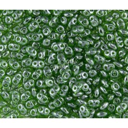 10gr SUPERDUO perline di conteria 2,5x5 mm luster chrysolite